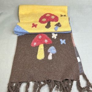 Urban outfitters Ellie mushroom blanket scarf new without tags